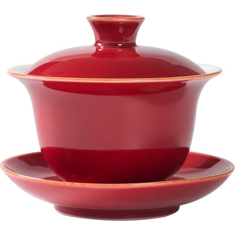 霁红茶具
